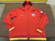 2021-22 Atlanta Hawks NBA 75th Anniversary Red Showtime Hoodie - Nike - 2XL picture