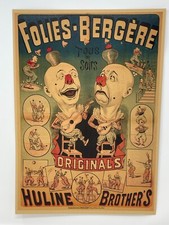 Freak Show Clown Poster Sideshow Circus Freakshow Carnival Clowns Print Wall Art picture