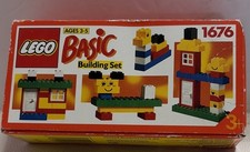 Vintage 1990 LEGO Basic 1676 Building Set NEW  Retired picture
