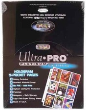 Ultra Pro: 9-Pocket Platinum Binder Pages - 100 count 81320 picture