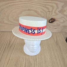 Vintage 1967 Election Night Styrofoam Campaign Hat? Party Red White picture