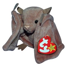 Ty Beanie Baby Batty the Brown Bat - MWMT picture