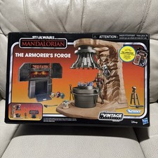 Star Wars The Vintage Collection The Armorer's Forge Playset TVC Mandalorian NEW picture