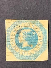Australia - Victoria - 1854 - Octagonal - INP - 1/-  Blue picture