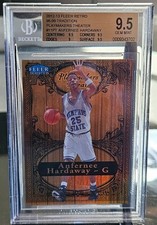 2012-13 Fleer Retro Anfernee Hardaway Playmakers Theatre 65/100 Bgs 9.5 Gem Mint picture