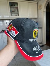 Vintage Marlboro Ferrari Hat Michael Schumacher 1990’s Formula F1 Double Logo picture