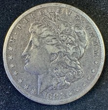 Early 1881-S Morgan Silver Dollar 90% US Coin picture