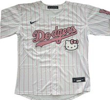 Shohei Ohtani LA Dodgers Womens Large L Hello Kitty Jersey RARE LA New picture