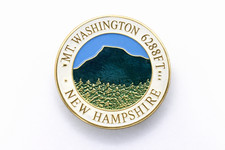 Mt. Washington State Park Mountain View Walking Staff Medallion picture