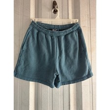 Blue Gymshark sweat shorts picture