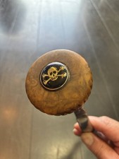 Rare NOS original 40s50s Bakelite skull crossbone marble SPecifICation shift picture