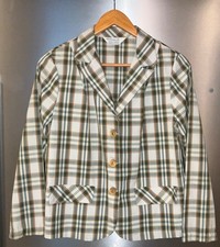 Vintage Fashion Jacket Prep Plaid Casual Glenbrooke No Flaws picture