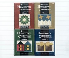 Thimbleberries HOMETOWN CHRISTMAS Complete Lot of 4 (#1-4) Set Quilting Books picture
