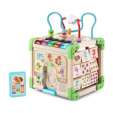 LeapFrog Touch & Learn Wooden Activity Cube Sensory Toy for Baby picture