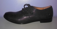 Frye Anna Women's Oxfords Premium Black Leather Shoes 3479260 Size 9 picture