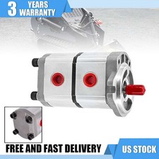 For AGT KTT23 Mini Skid Steer Dual-Suction Hydraulic Gear Pump 3000 PSI picture