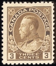 Canada Scott 108 Mint HR OG Lot B045 bhmstamps picture