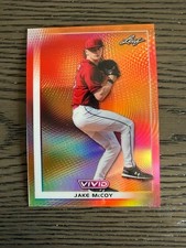 2026 Leaf Vivid Baseball Jake McCoy 9/10 South Carolina Gamecocks picture
