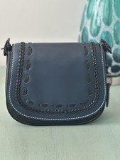Coach 1941 Saddle 23 Prussian Blue Glovetanned Leather picture