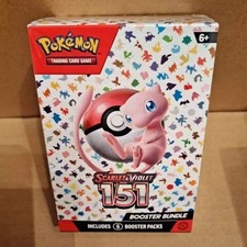 Pokemon TCG Scarlet & Violet 151 Booster Bundle Sealed New (6 packs) picture