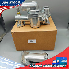 Mitzone For Jaguar S-Type XJ8 XJR 4.2L 03-05 Aluminum Thermostat Housing AJ89485 picture