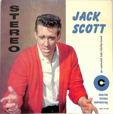 Jack Scott Self Titled 1958 Carlton STLP 12/107 Stereo LP VG+/EX picture