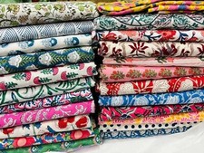 Floral Vintage 100% Cotton Fabric Bundles Fat Quarters Squares Craft Sewing picture