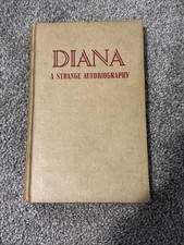 Diana A Strange Autobiography by Diana Frederics 1939 Hardcover Rare 1st edition picture