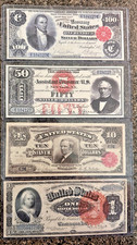 United States Silver Certificate 1878-1891 Facsimile Notes picture