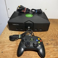 Original Microsoft Xbox Console With Controller & Wires picture