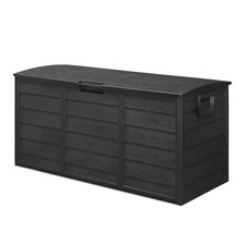 UV Resistant 75 Gal Resin Deck In/Outdoor Storage Box for Patio Cushion Tools picture