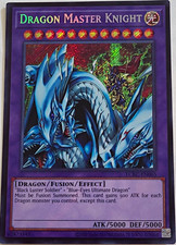 Dragon Master Knight LCKC-EN065 -Secret Rare - Unlimited Edit. - NM/M picture