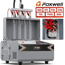 FOXWELL JT400 GDI EFI Fuel Injector Tester Cleaner Ultrasonic Cleaning Machine picture