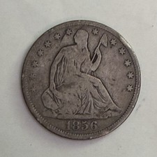 1856 Seated Liberty Half Dollar picture