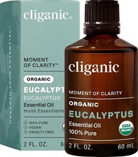 Cliganic Organic Eucalyptus Essential Oil — 100% Pure, 2 Fl Oz picture