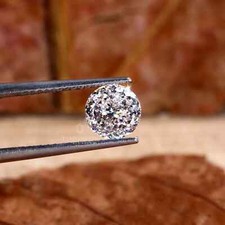 3.50 CT Natural White Diamond Portuguese Round Cut VVS1 D Color IDGL Certified A picture