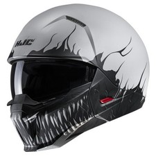 HJC Adult's i20 Scraw Motorcycle Helmet MC-10SF Size Large - 0820-1030-06 picture