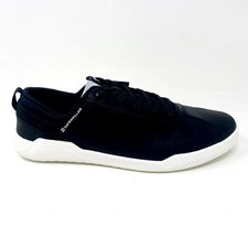 Caterpillar CAT Hex Black White Mens Leather Casual Shoes Sneakers P724185 picture