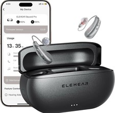 ELEHEAR Beyond Pro OTC Smart Hearing Aids RIC 03L Bluetooth 5.3 NEW SEALED picture