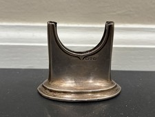 Antique 1922 Chester Sterling Silver Pocket Watch Stand Desk Holder J&RG 9.4g picture