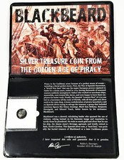 1/2 Real 1715 Spain Blackbeard Silver Treasure picture
