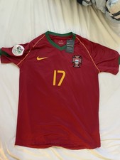 Portugal 2006 World Cup Home Ronaldo #17 Nike Germany 2006 L EU M US picture