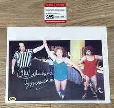 The Fabulous Moolah/Mae Young Autographed (Certified by CAS) picture