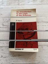 Logic of the Sciences R. Harré PB 1966 Signed Michael Krausz Philosopher picture