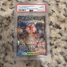 PSA 8 Charizard ex Obsidian Flames EN Special Illustration Rare Holo 223/197 picture