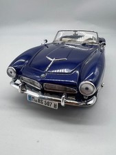 RICKO BMW 507 1956 Blue 1/18 Model Car Boxed picture