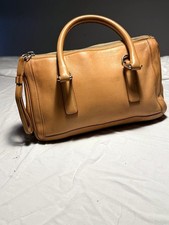 Coach Bonnie Cashin Legacy Small Zip Satchel 9421 Tan Leather Vintage Y2K Bag picture
