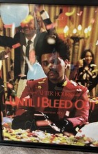 The Weeknd 'Until I Bleed Out' Tour Poster Abel Tesfaye Signed picture