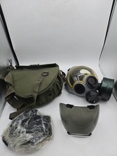 MSA Millennium  Gas Mask CBRN  & Riot Control w/ clear outsert / MEDIUM NEW picture