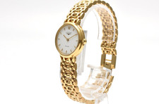 【NEAR MINT】Longines Quartz 22mm Gold Plated Ladies Vintage Watch From Japan picture